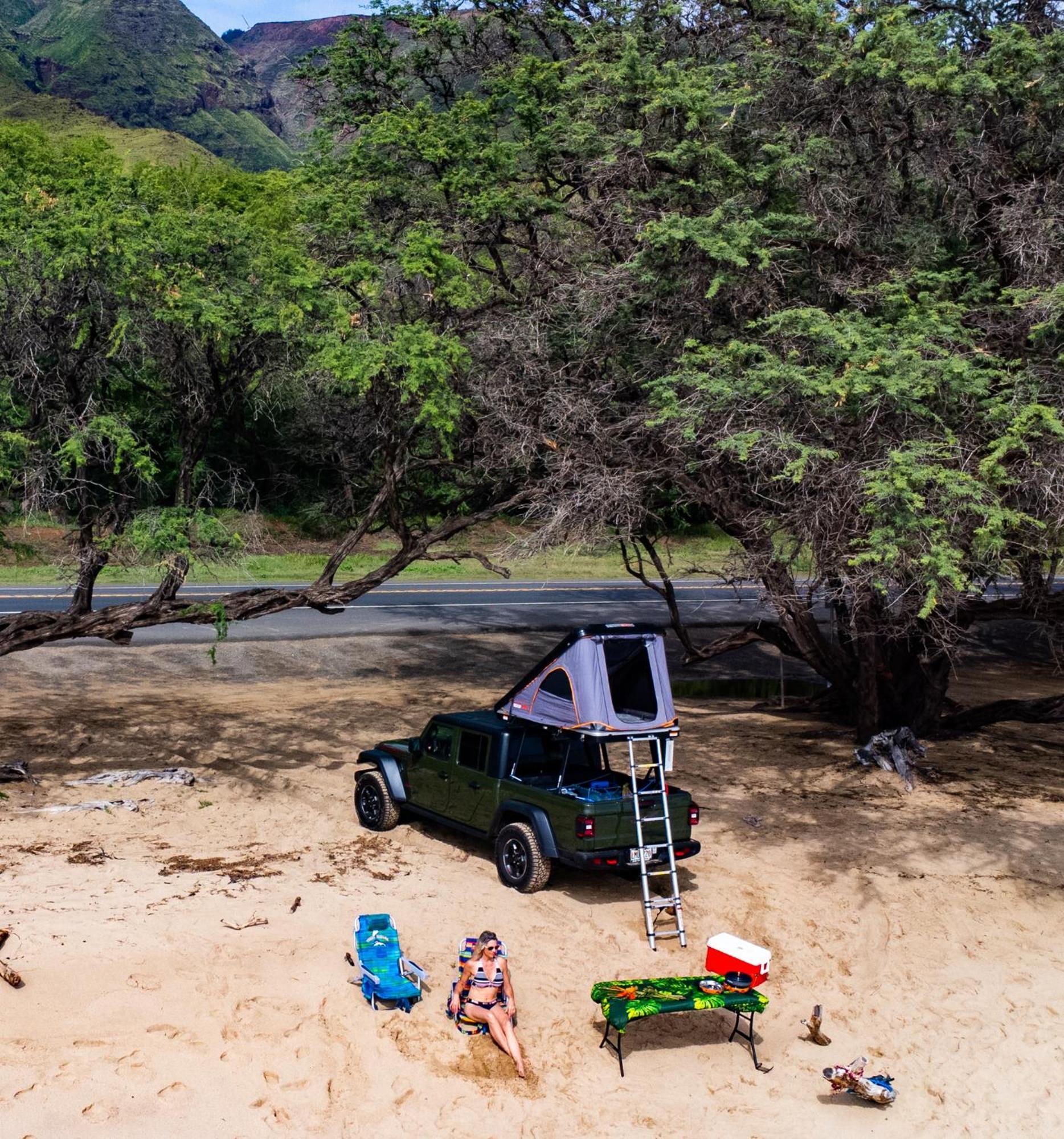 Campcar Maui Jeeps Suvs Hybrid Camper Van Rentals With Equipment And Travel Advice Kahului Luaran gambar